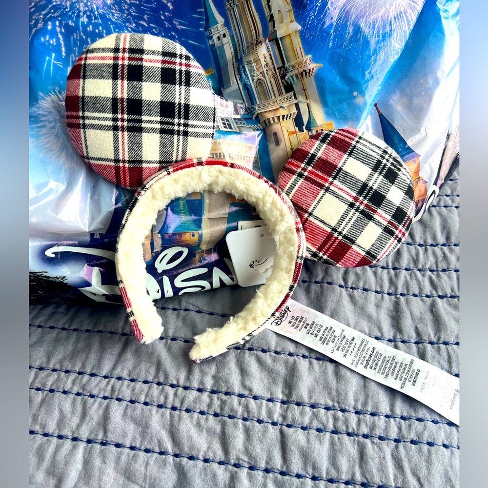 Plaid Mickey Ears